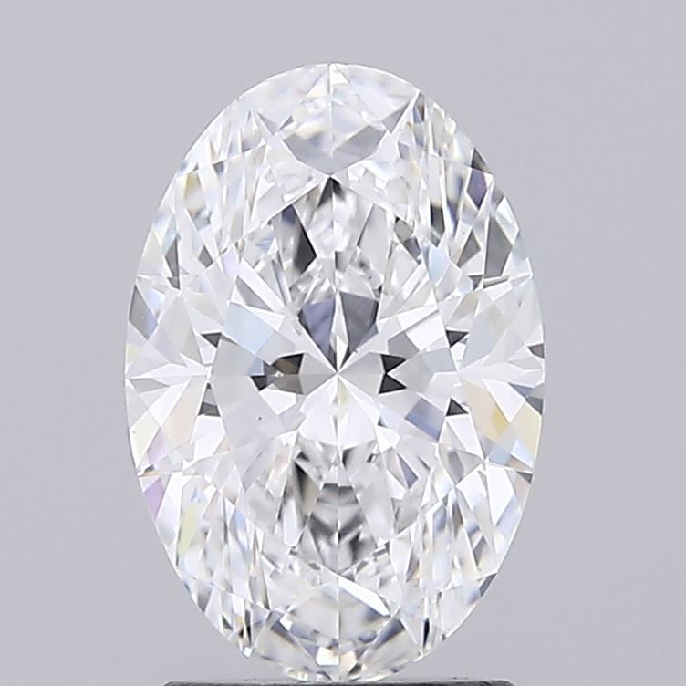 2.08 ct. oval Lab Grown Diamond front image