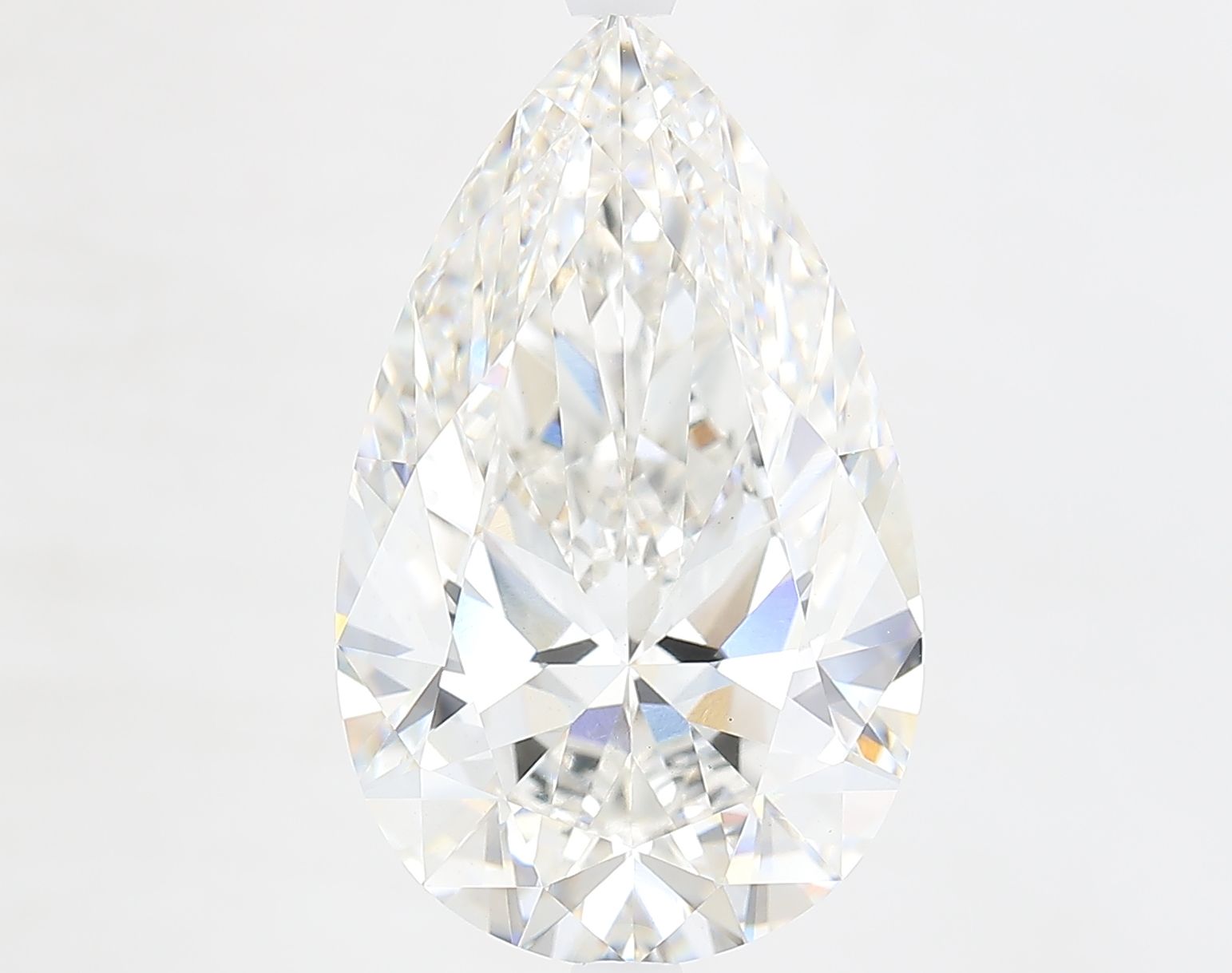 7.62 ct. pear Lab Grown Diamond front image