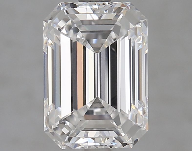 Diamant Émeraude 3.01 ct - Couleur D - Pureté VVS2