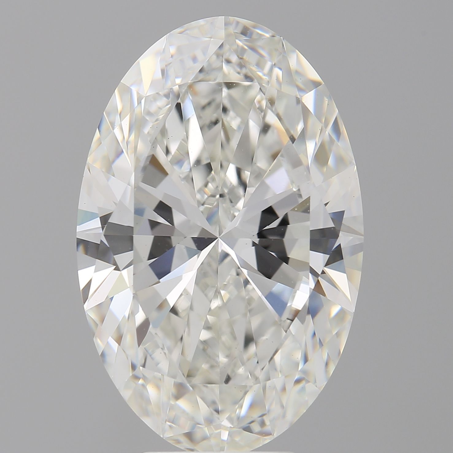 8.00 ct. oval Lab Grown Diamond front image