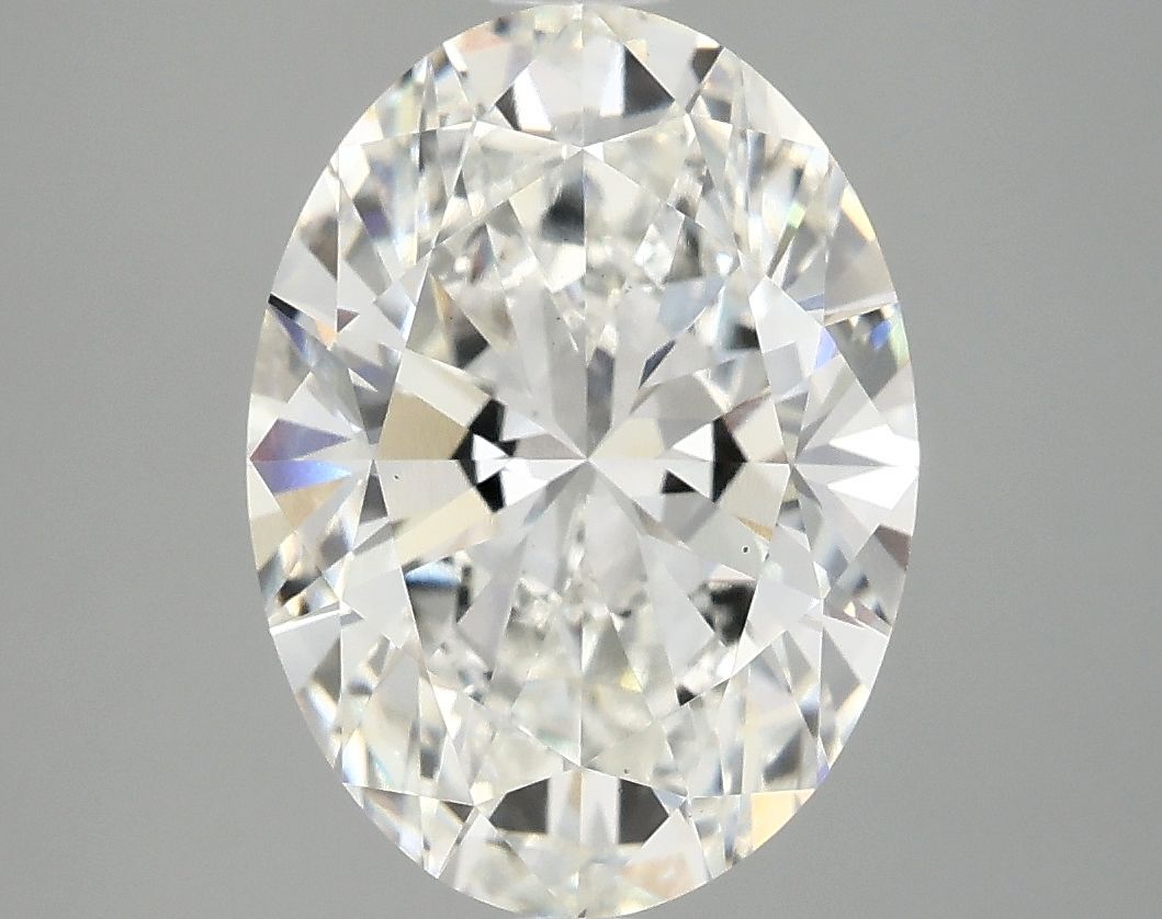 4.03 ct. oval Lab Grown Diamond front image