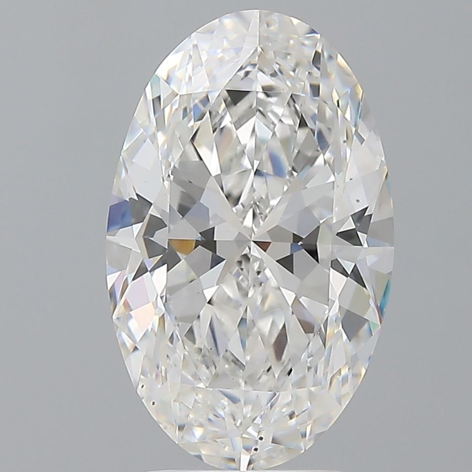 4.02 ct. oval Lab Grown Diamond front image