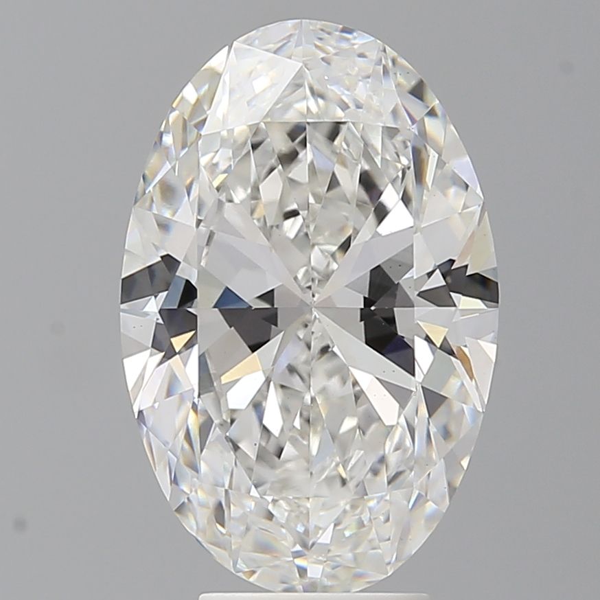 5.52 ct. oval Lab Grown Diamond front image
