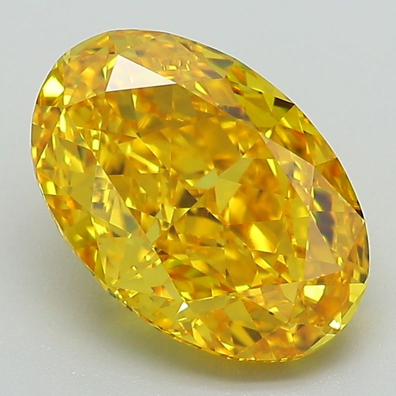 3.32 ct. oval Lab Grown Diamond front image