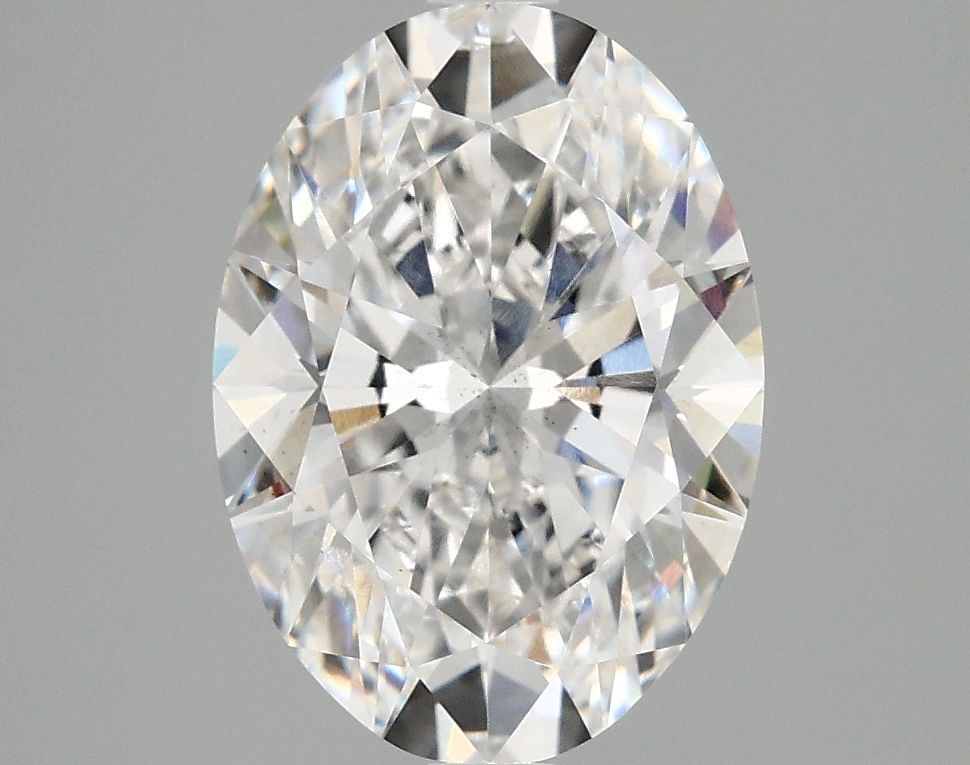 3.02 ct. oval Lab Grown Diamond front image