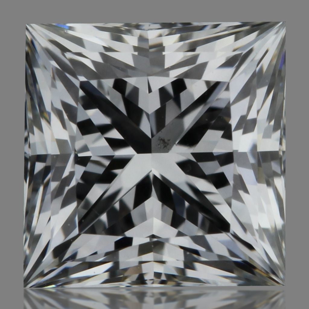 0.71 ct Princess diamond
