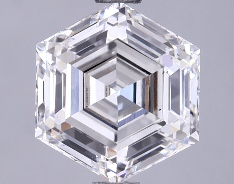 1.96 ct lab-grown Hexagonal Diamond