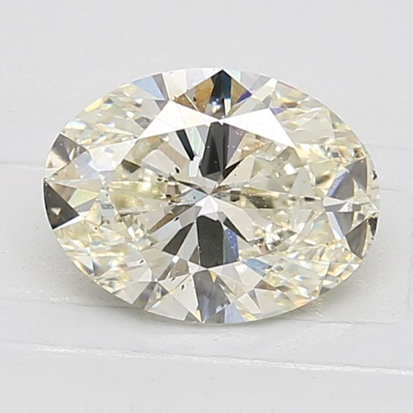2.08 ct. oval Lab Grown Diamond front image