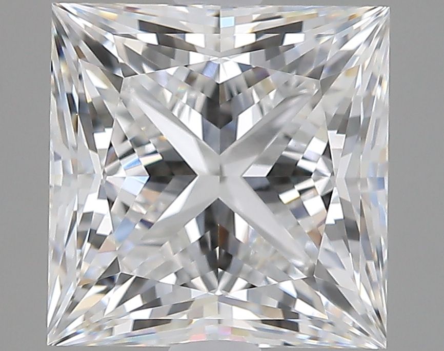 3.07 ct. princess Lab Grown Diamond front image