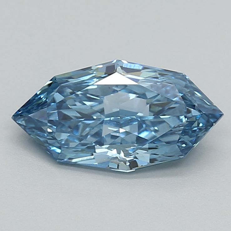 1.0 CT Fancy Vivid Blue MARQUISE