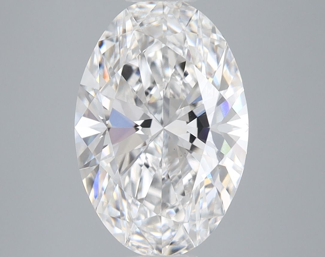3.08 ct. oval Lab Grown Diamond front image
