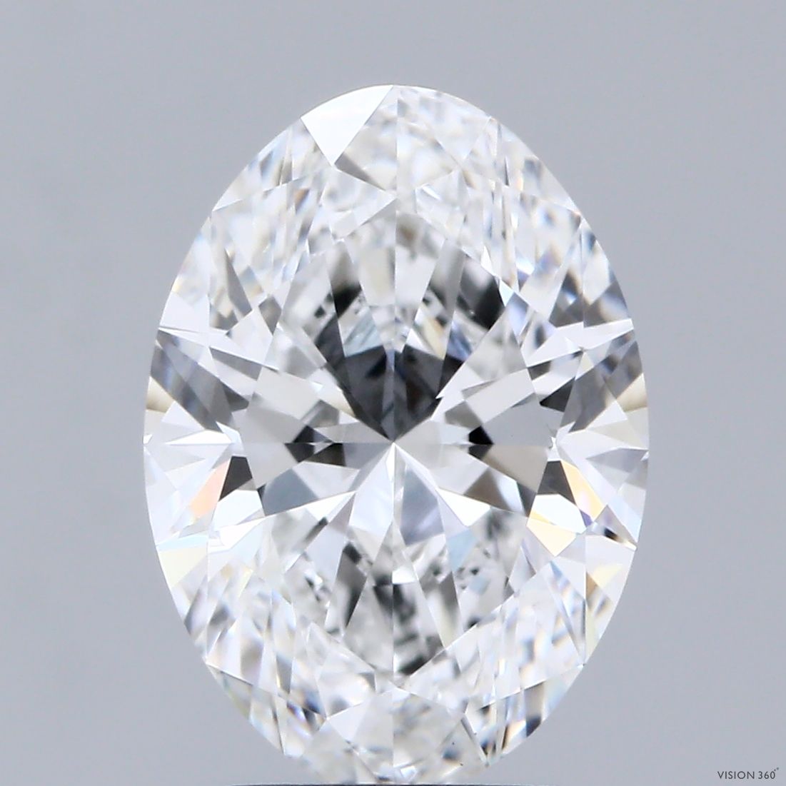 3.08 ct. oval Lab Grown Diamond front image