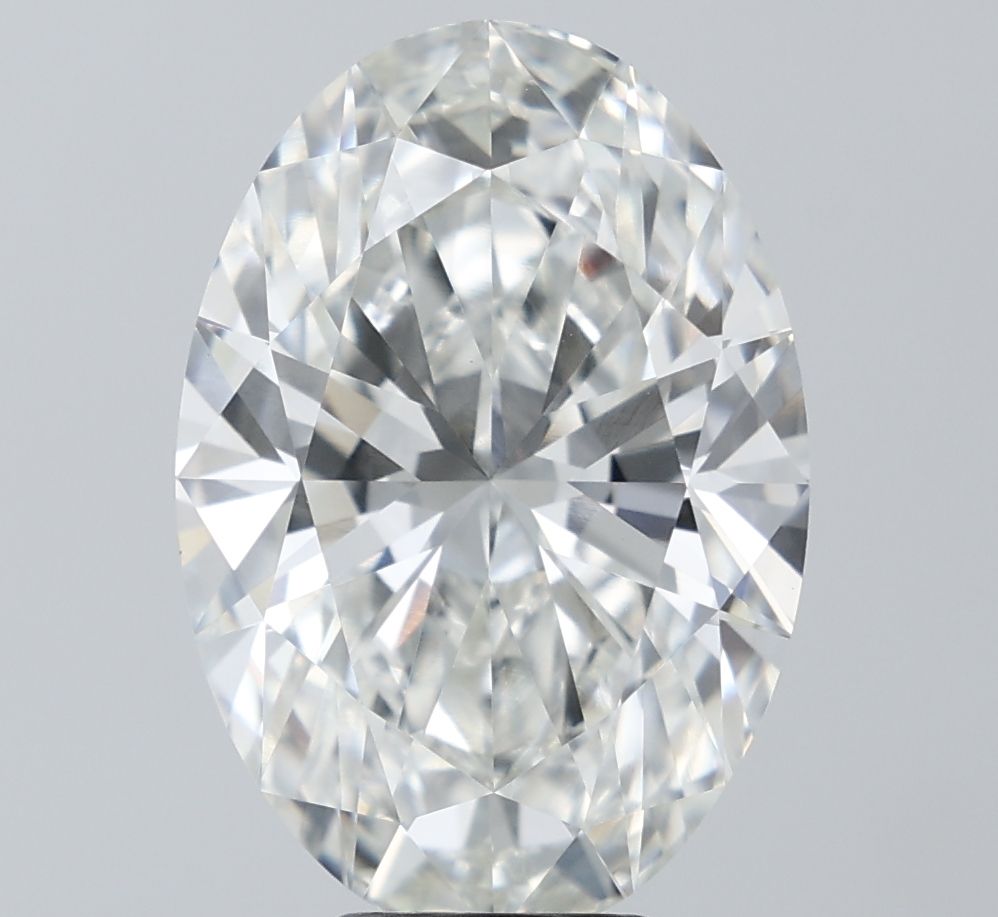 7.04 ct. oval Lab Grown Diamond front image