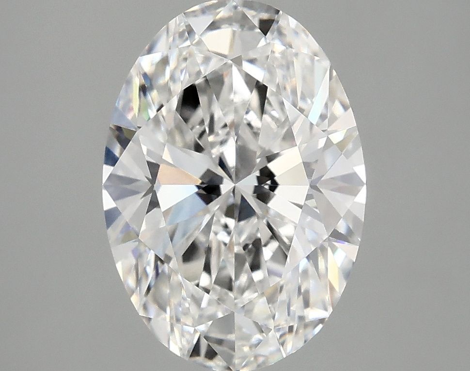 3.02 ct. oval Lab Grown Diamond front image