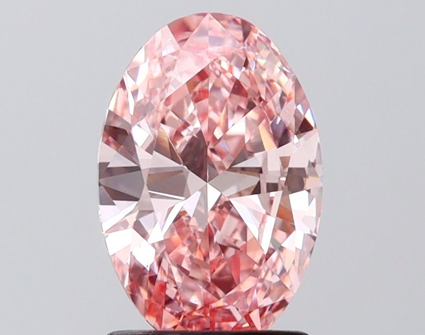 1.59 ct. oval Lab Grown Diamond front image