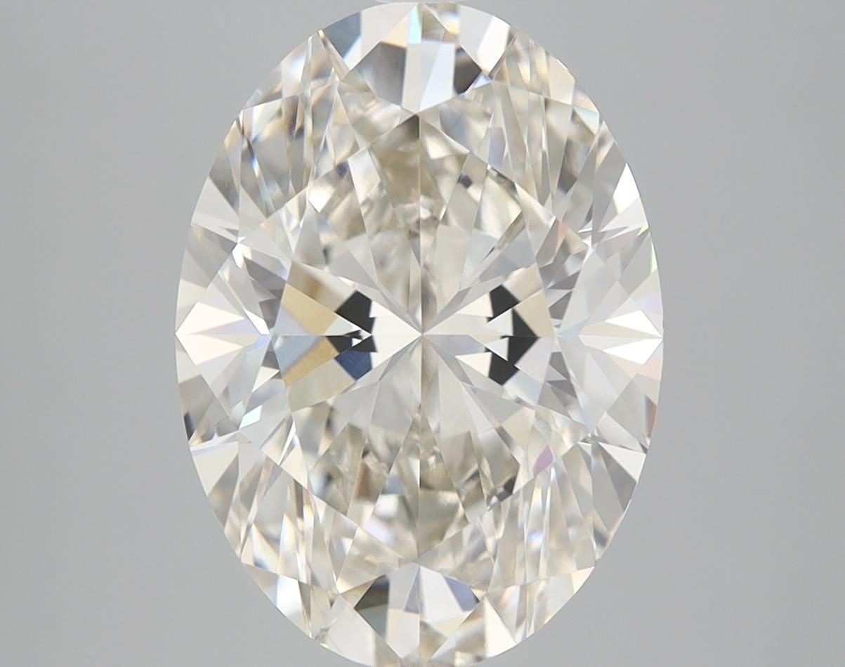 5.09 ct. oval Lab Grown Diamond front image