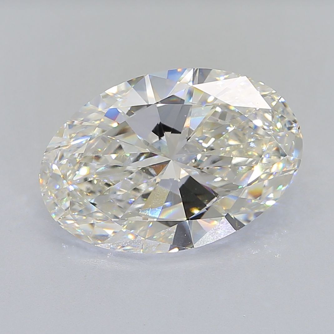 10.00 ct. oval Lab Grown Diamond front image
