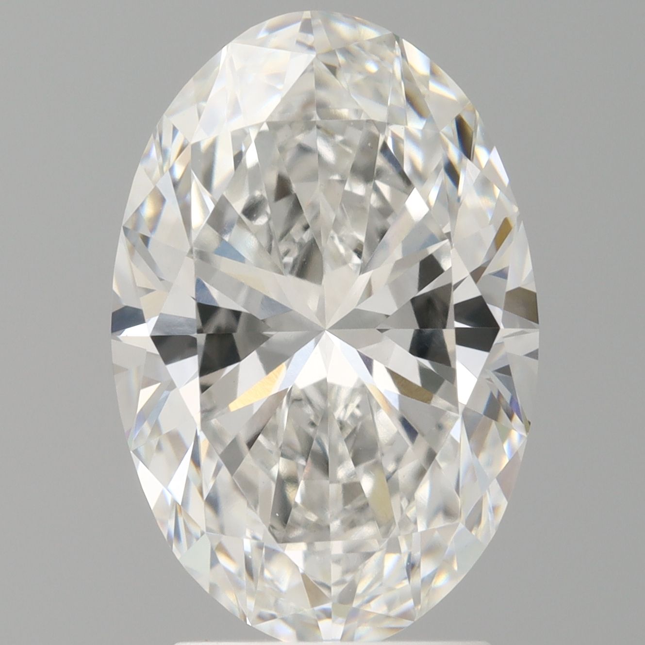 3.09 ct. oval Lab Grown Diamond front image