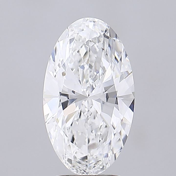 3.01 ct. oval Lab Grown Diamond front image