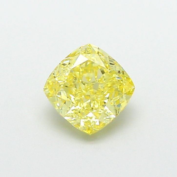 1.02 CT Fancy Intense Yellow CUSHION MODIFIED