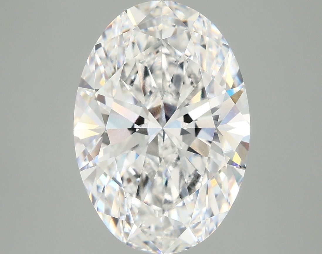 3.94 ct. oval Lab Grown Diamond front image