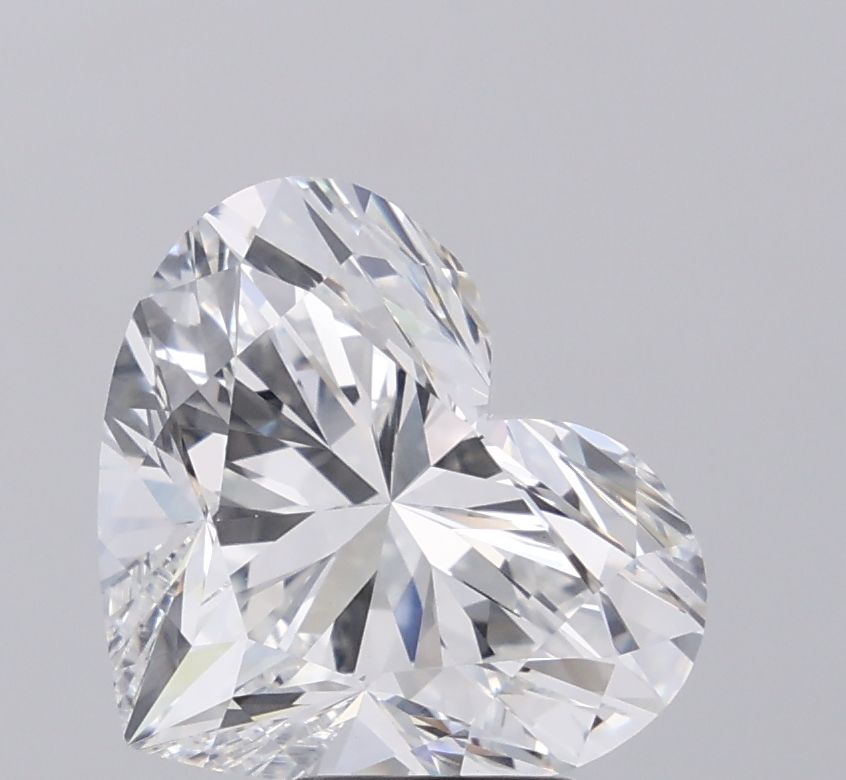 5.79 ct. heart Lab Grown Diamond front image