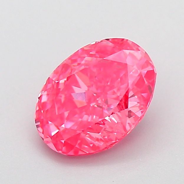 1.09 CT Fancy Vivid Pink OVAL