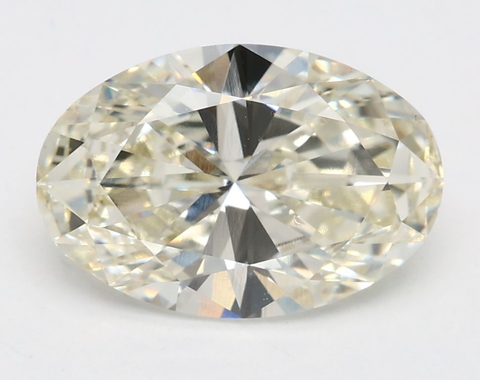2.06 ct. oval Lab Grown Diamond front image