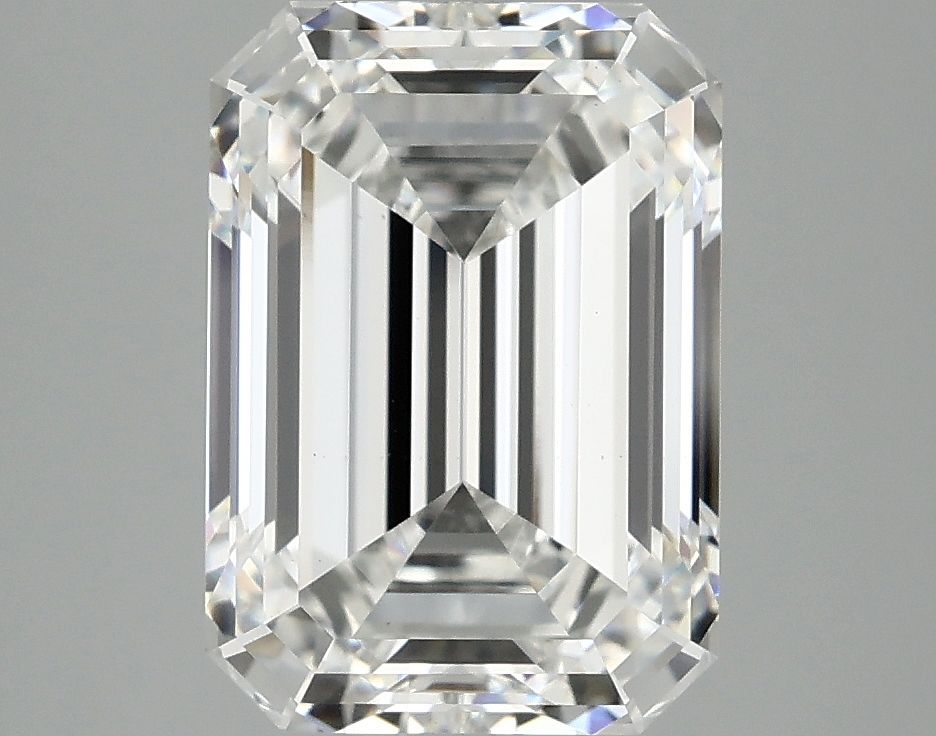 4.10 ct. emerald Lab Grown Diamond front image
