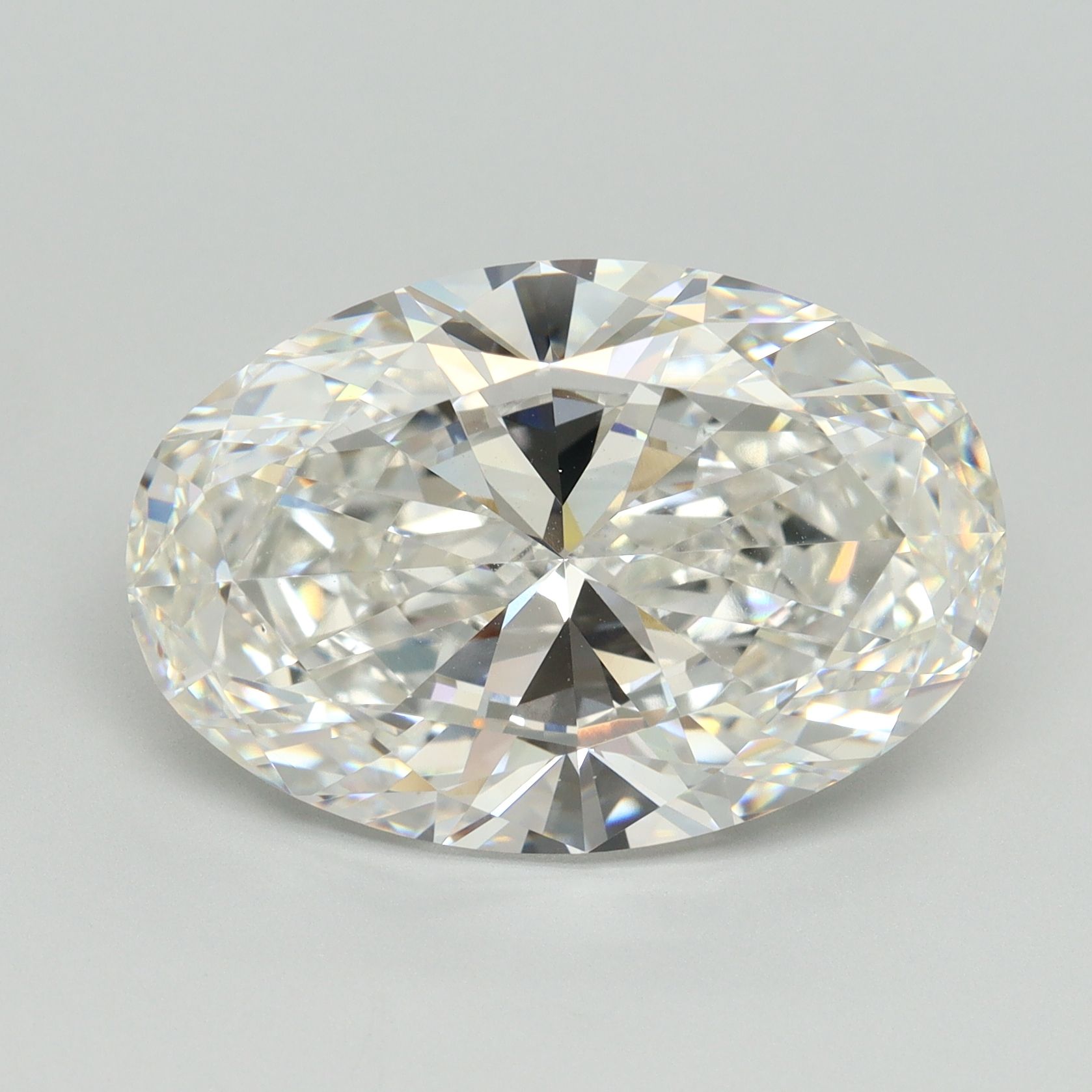 10.02 ct. oval Lab Grown Diamond front image