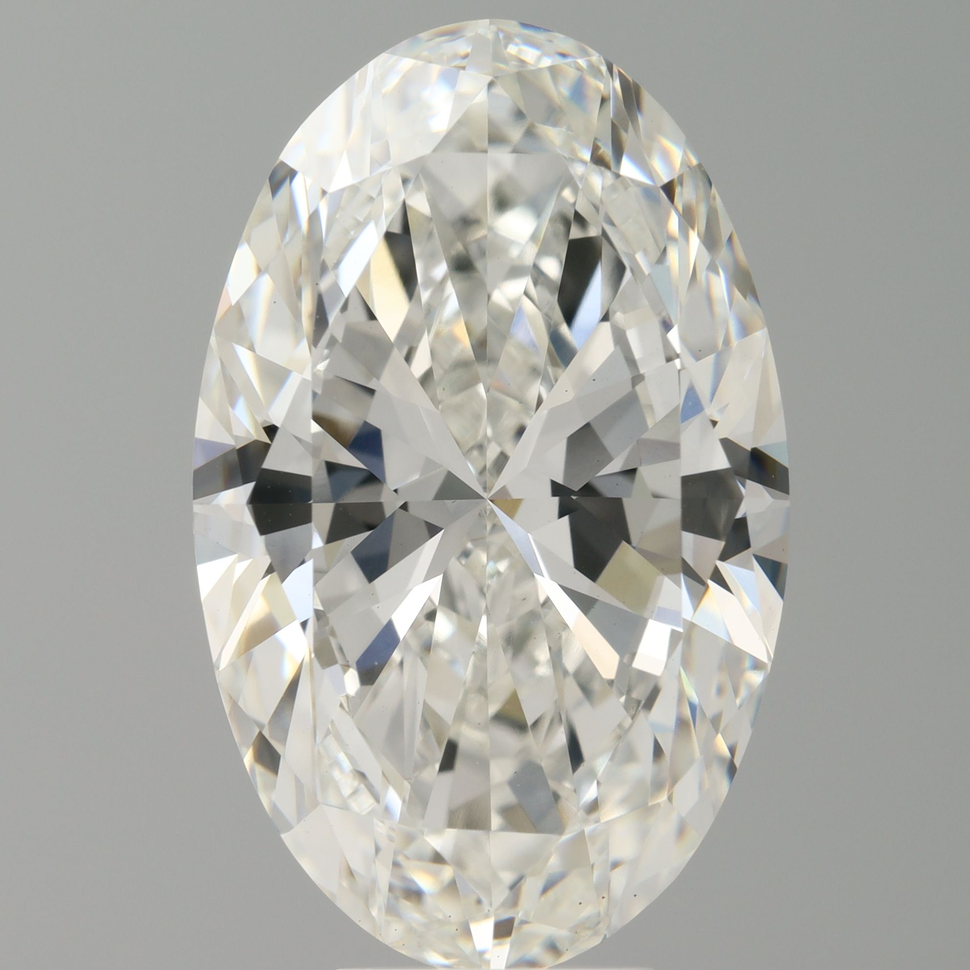 8.03 ct. oval Lab Grown Diamond front image