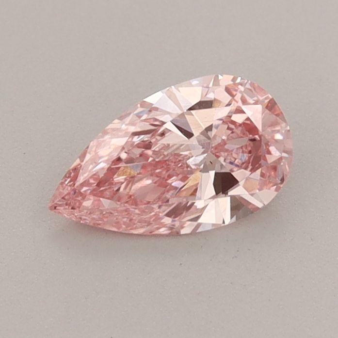 0.46 CT Fancy Vivid Pink PEAR