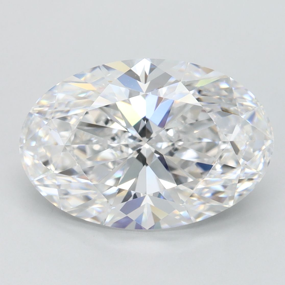 3.08 ct. oval Lab Grown Diamond front image