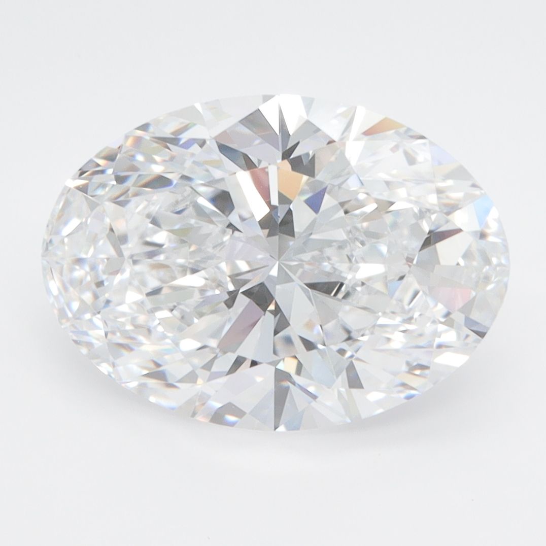 4.06 ct. oval Lab Grown Diamond front image