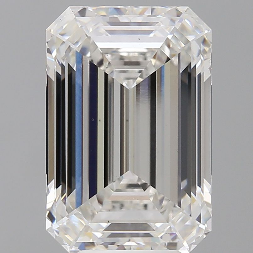 6.59 ct. emerald Lab Grown Diamond front image