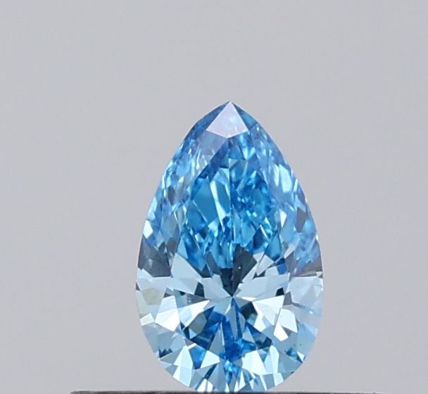 0.23 CT Fancy Vivid Blue PEAR