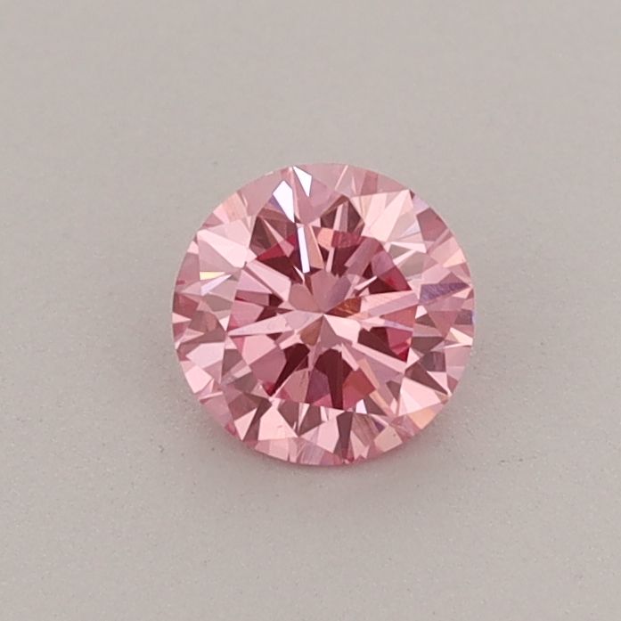 0.39 CT Fancy Vivid Pink ROUND
