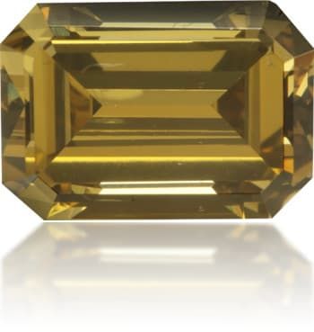 Diament 3.01 ct Fancy Deep Yellow/SI2