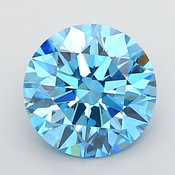 1.54 CT Fancy Vivid Blue ROUND