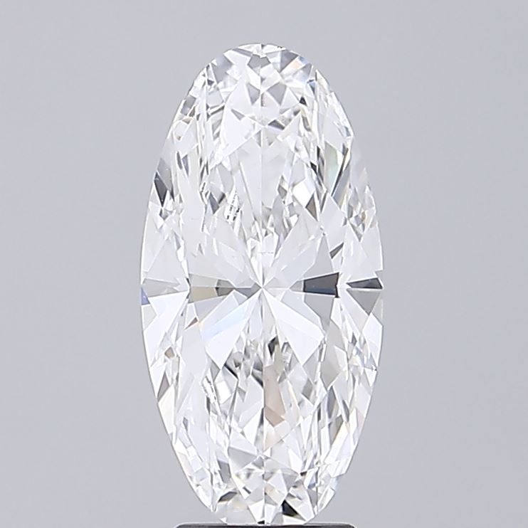 4.05 ct. oval Lab Grown Diamond front image