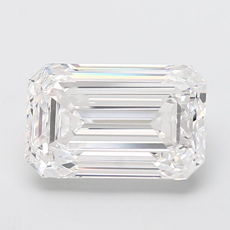 6.29 ct. emerald Lab Grown Diamond front image