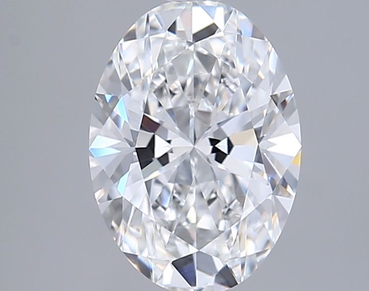 2.12 ct. oval Lab Grown Diamond front image