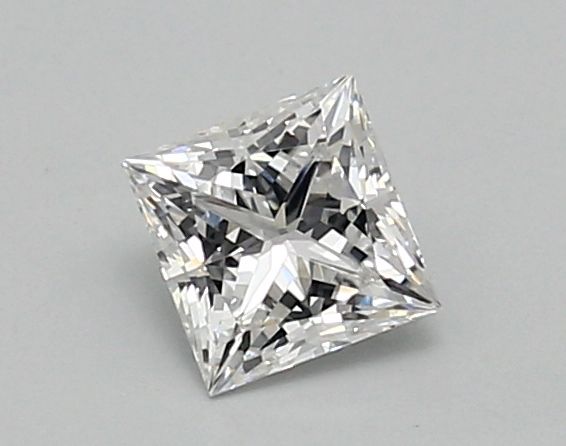0.69 ct. princess Lab Grown Diamond front image
