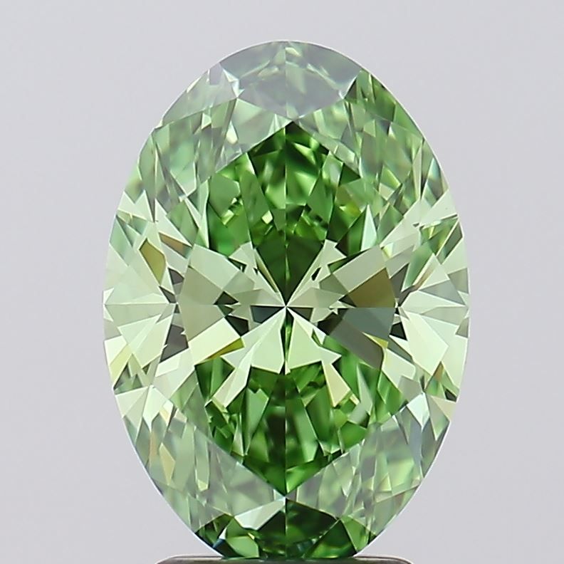 3.06 ct. oval Lab Grown Diamond front image