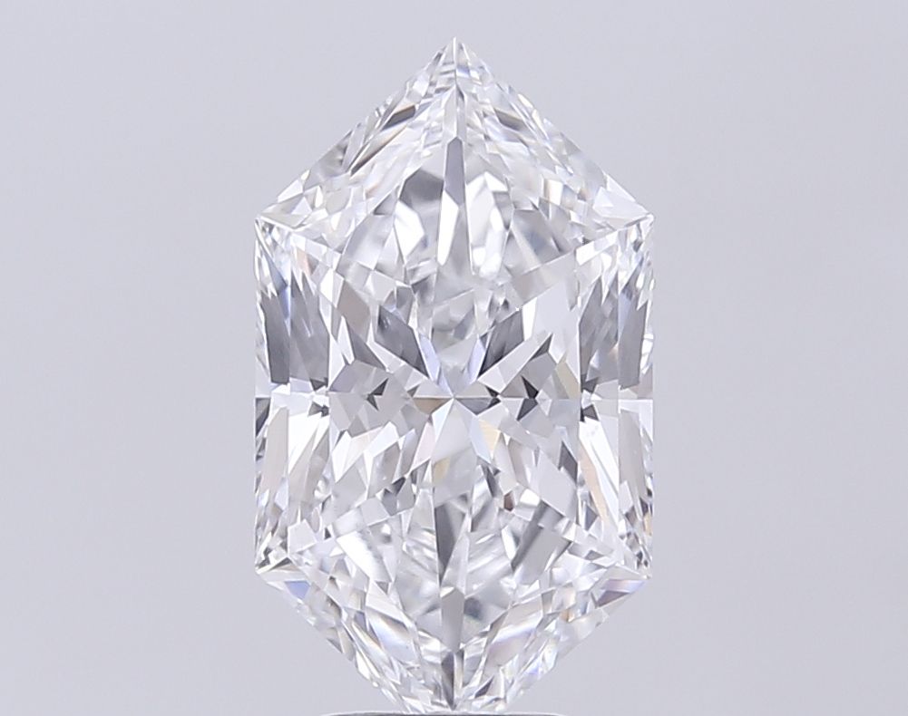 4.01 ct lab-grown Hexagonal Diamond