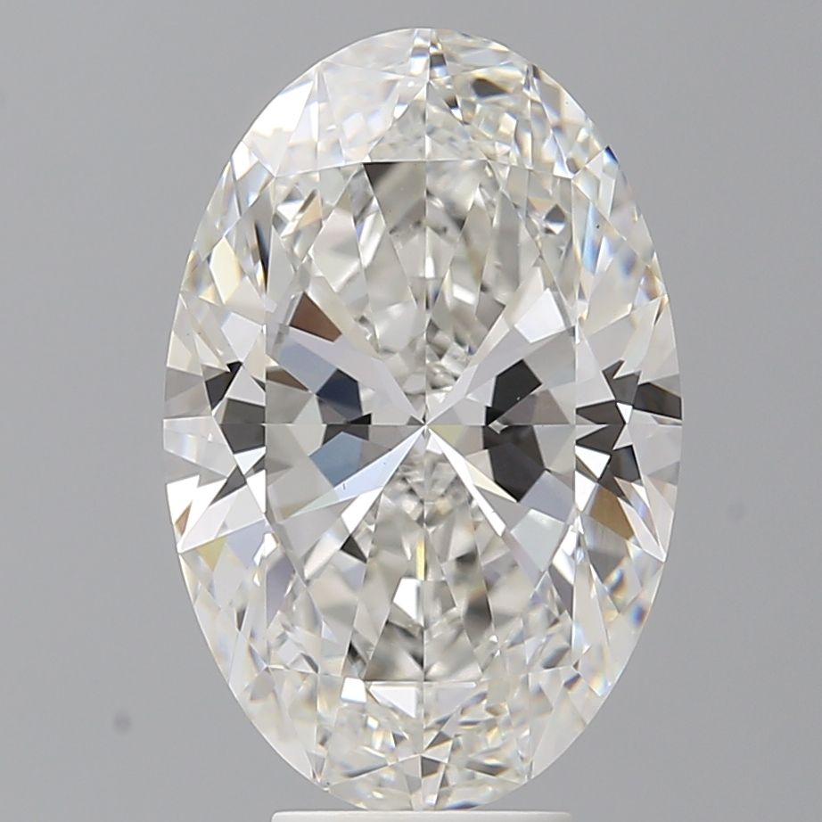 6.50 ct. oval Lab Grown Diamond front image