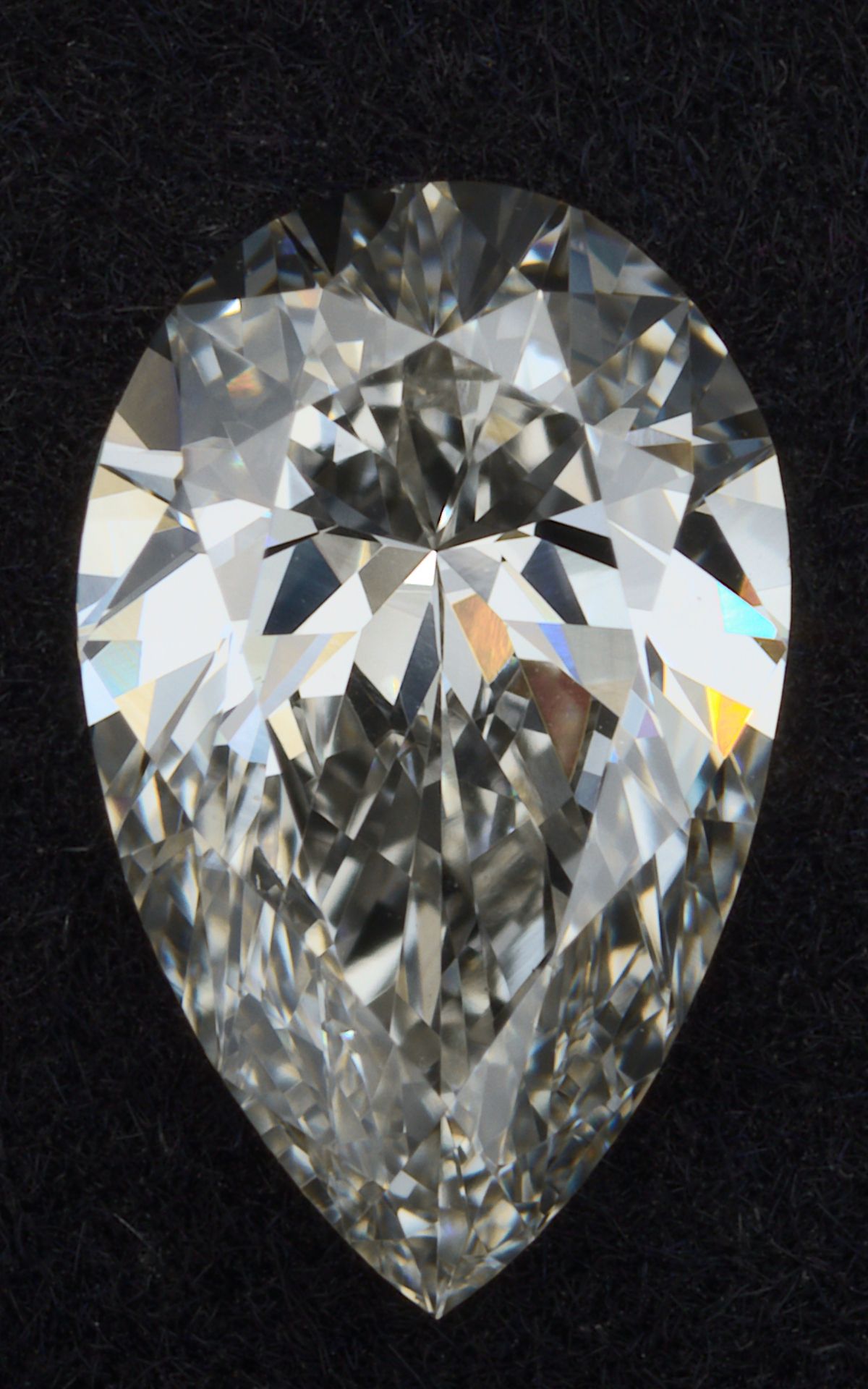 0.72 ct. pear Lab Grown Diamond front image