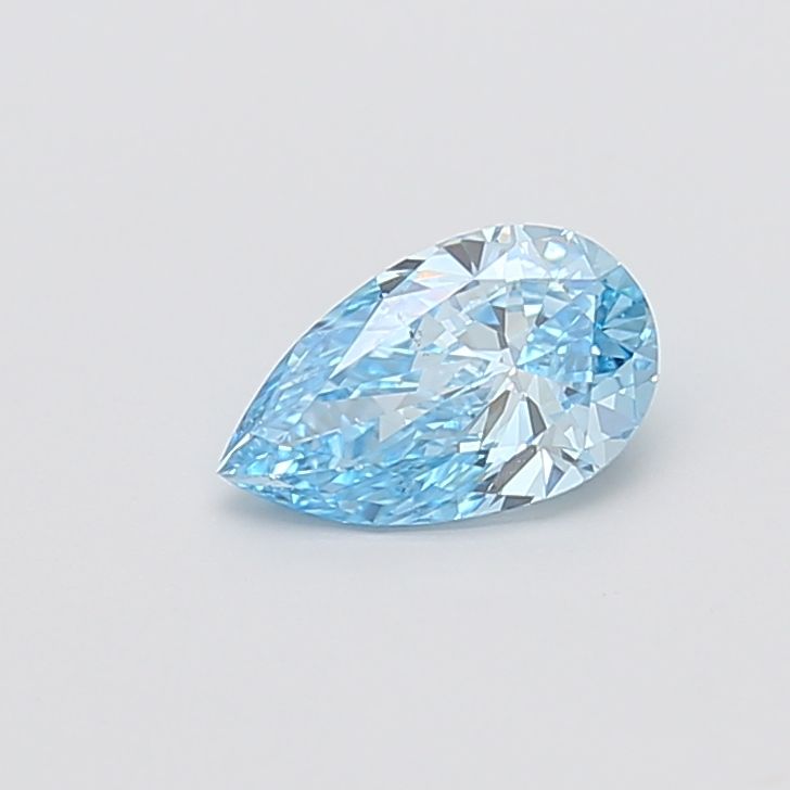 1.01 CT Fancy Vivid Blue PEAR