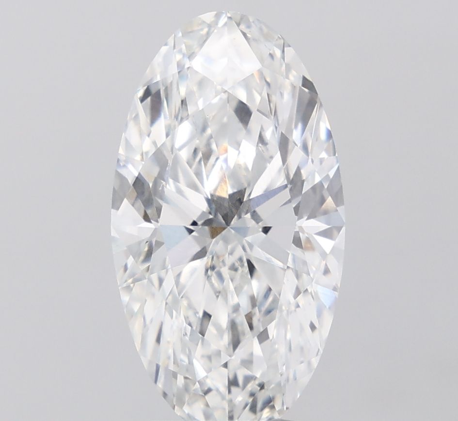 5.07 ct. oval Lab Grown Diamond front image
