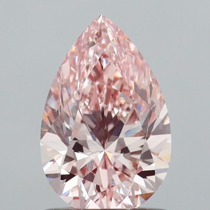 1.0 CT Fancy Intense Pink PEAR